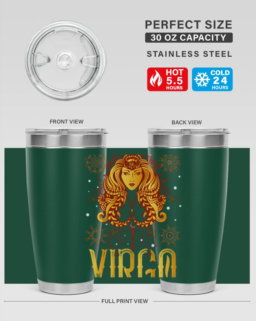 Virgo 542#- zodiac- Tumbler
