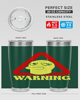 Warning Style 12#- duck- Tumbler