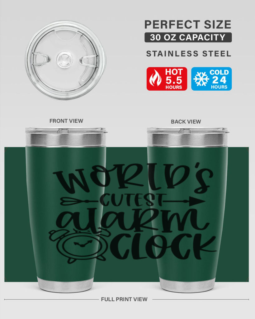 Worlds Cutest Alarm Clock Style 14#- baby- tumbler