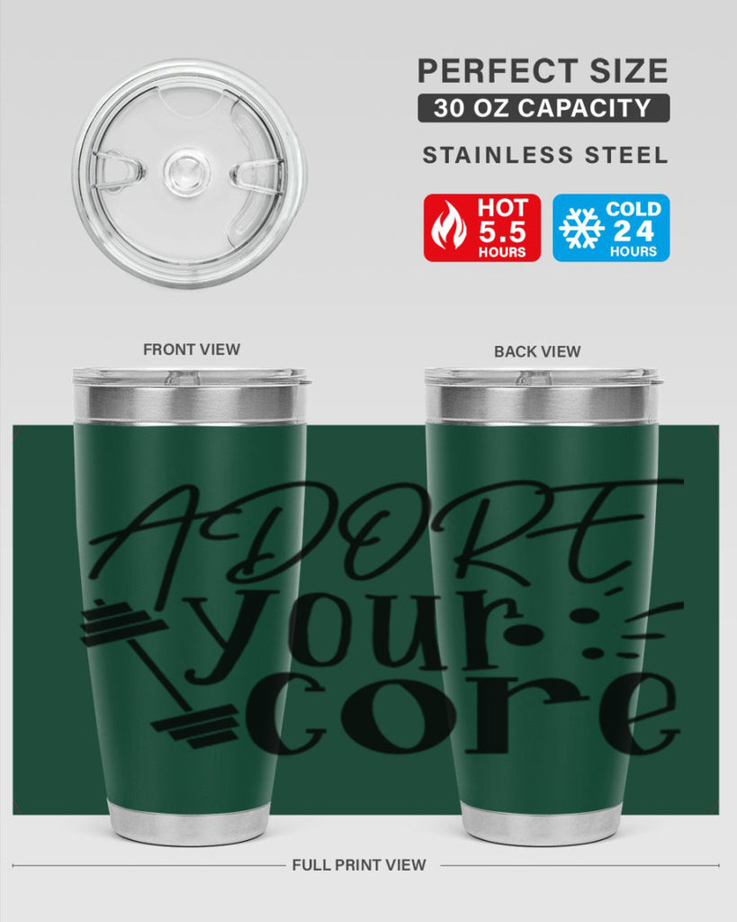 adore your core Style 111#- summer- Tumbler