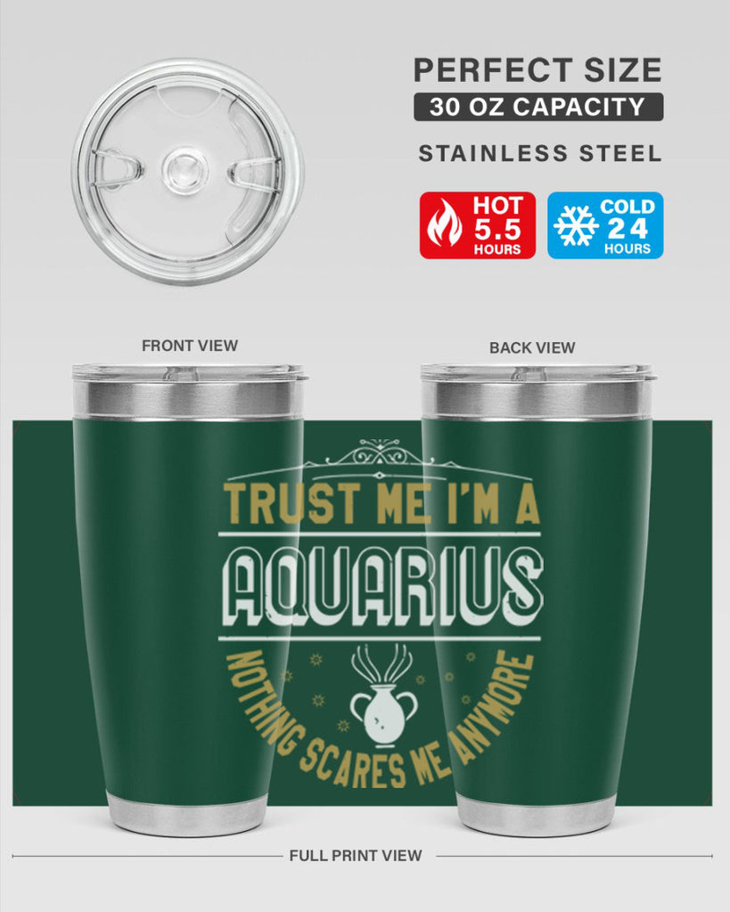 aquarius 87#- zodiac- Tumbler
