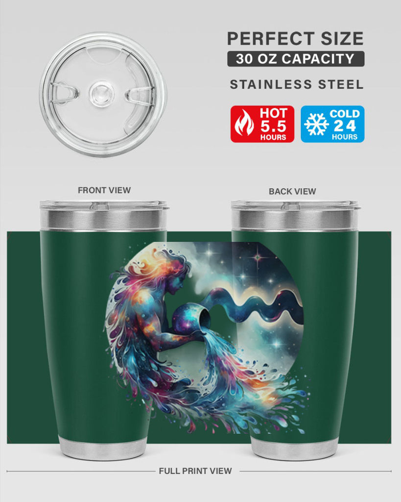 aquarius 88#- zodiac- Tumbler