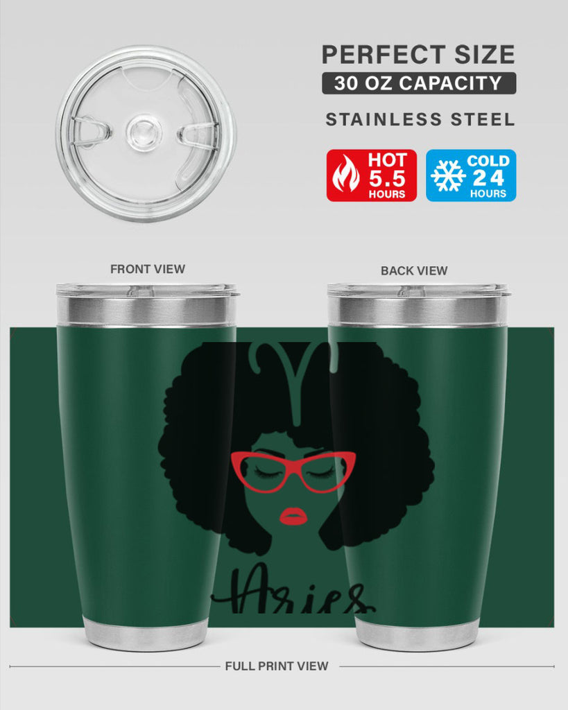 aries 122#- zodiac- Tumbler