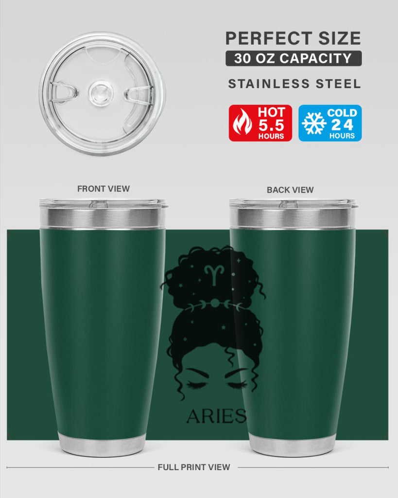 aries 132#- zodiac- Tumbler