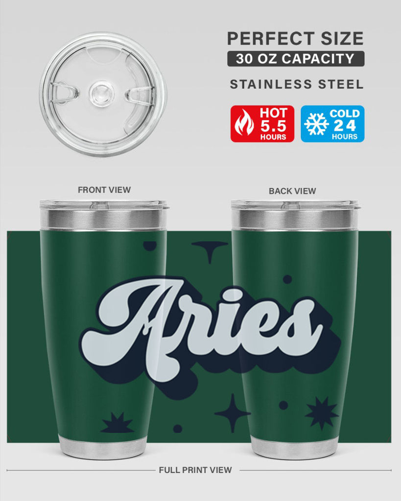 aries 133#- zodiac- Tumbler
