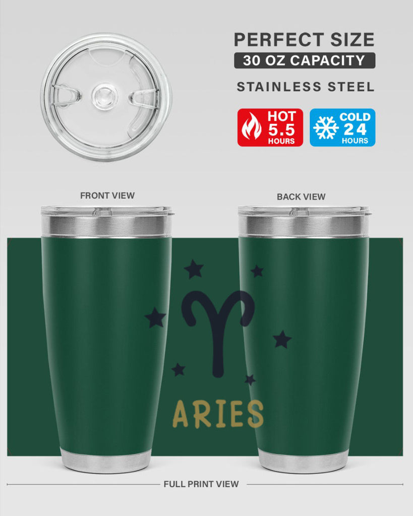aries 135#- zodiac- Tumbler