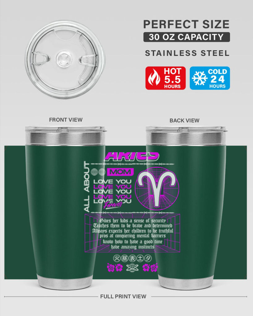 aries 138#- zodiac- Tumbler