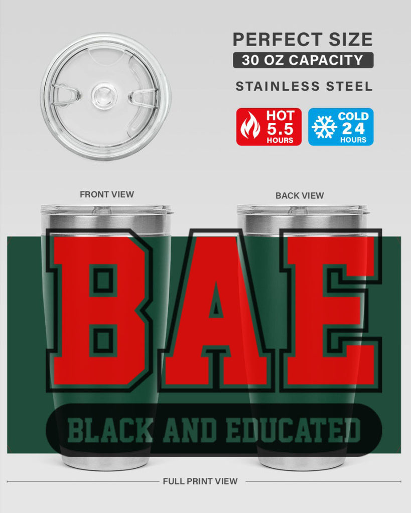 bae black and educated 266#- black words phrases- Cotton Tank