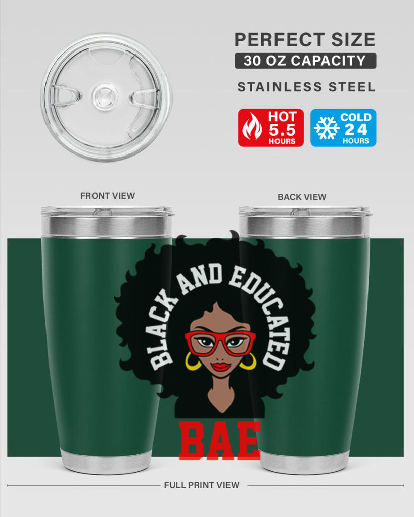 bae black and educated 267#- black words phrases- Cotton Tank