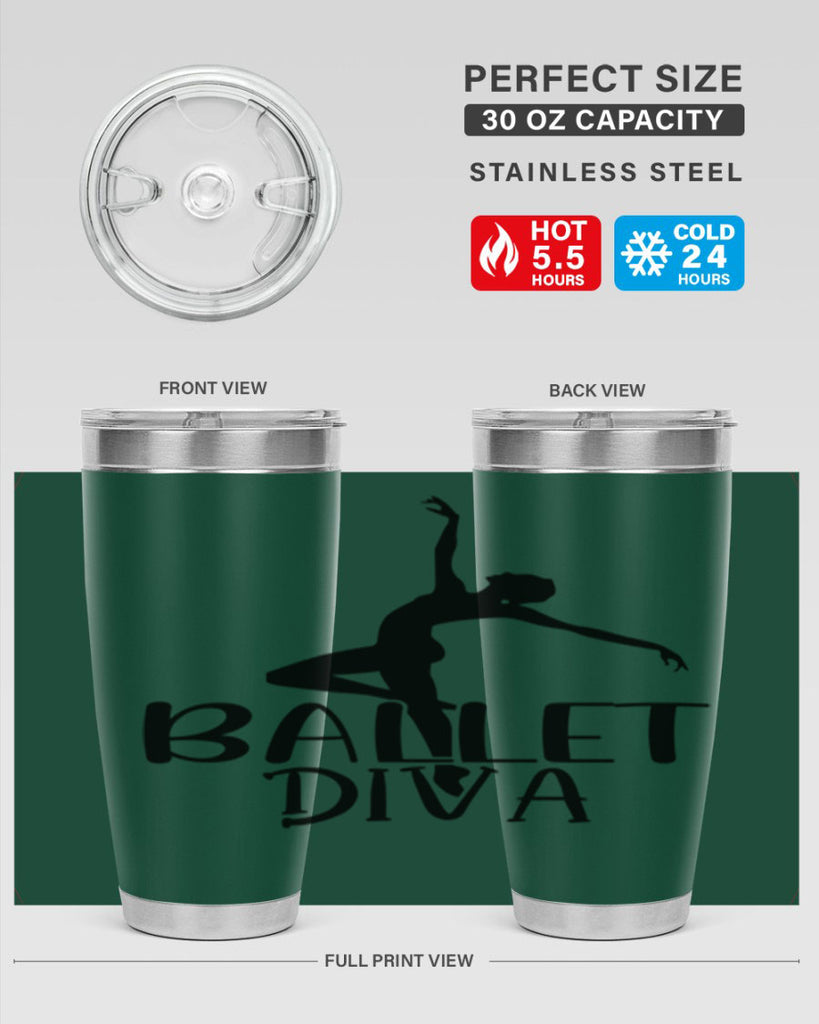 ballet diva6#- ballet- Tumbler