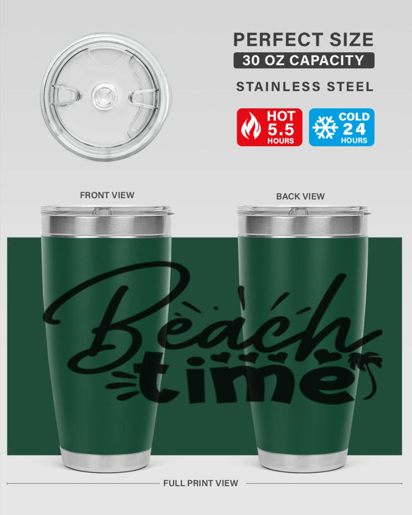 beach time Style 108#- summer- Tumbler