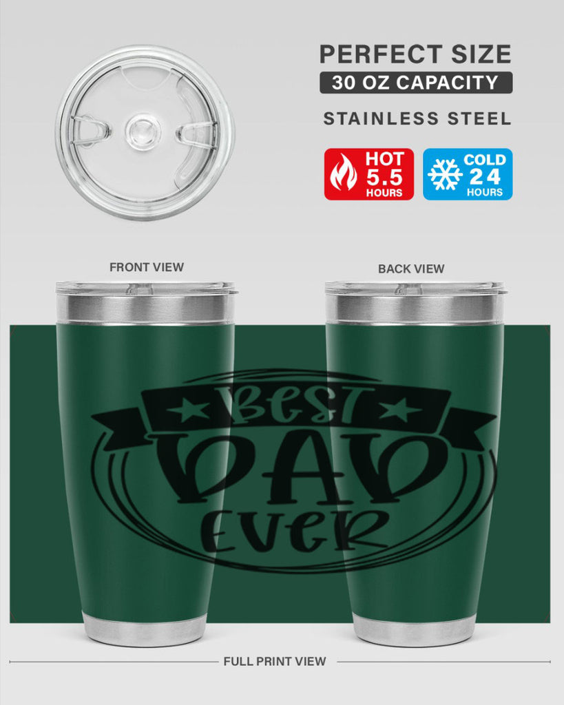 best dad ever 72#- fathers day- Tumbler