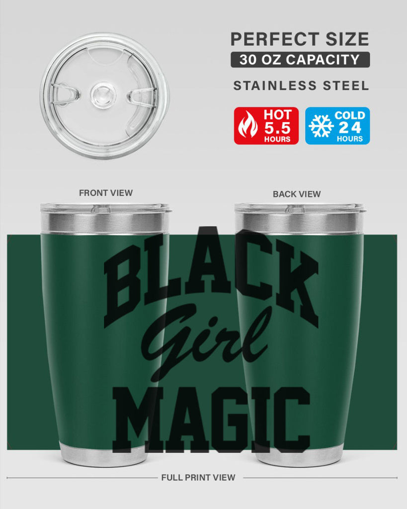 black girl magic 205#- black words phrases- Cotton Tank
