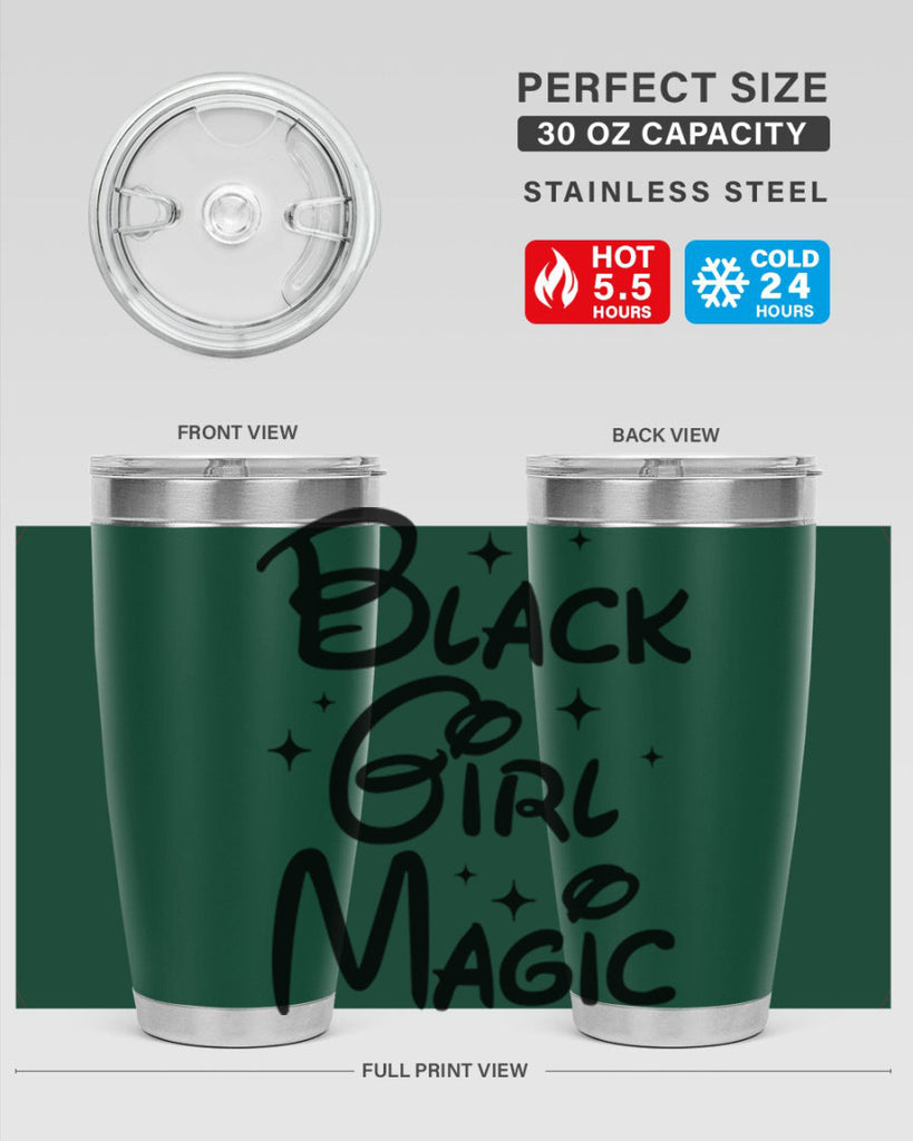black girl magic 207#- black words phrases- Cotton Tank