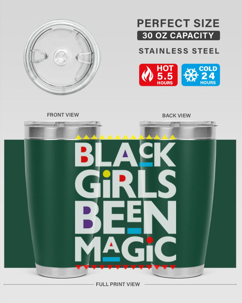 black girls been magic 243#- black words phrases- Cotton Tank