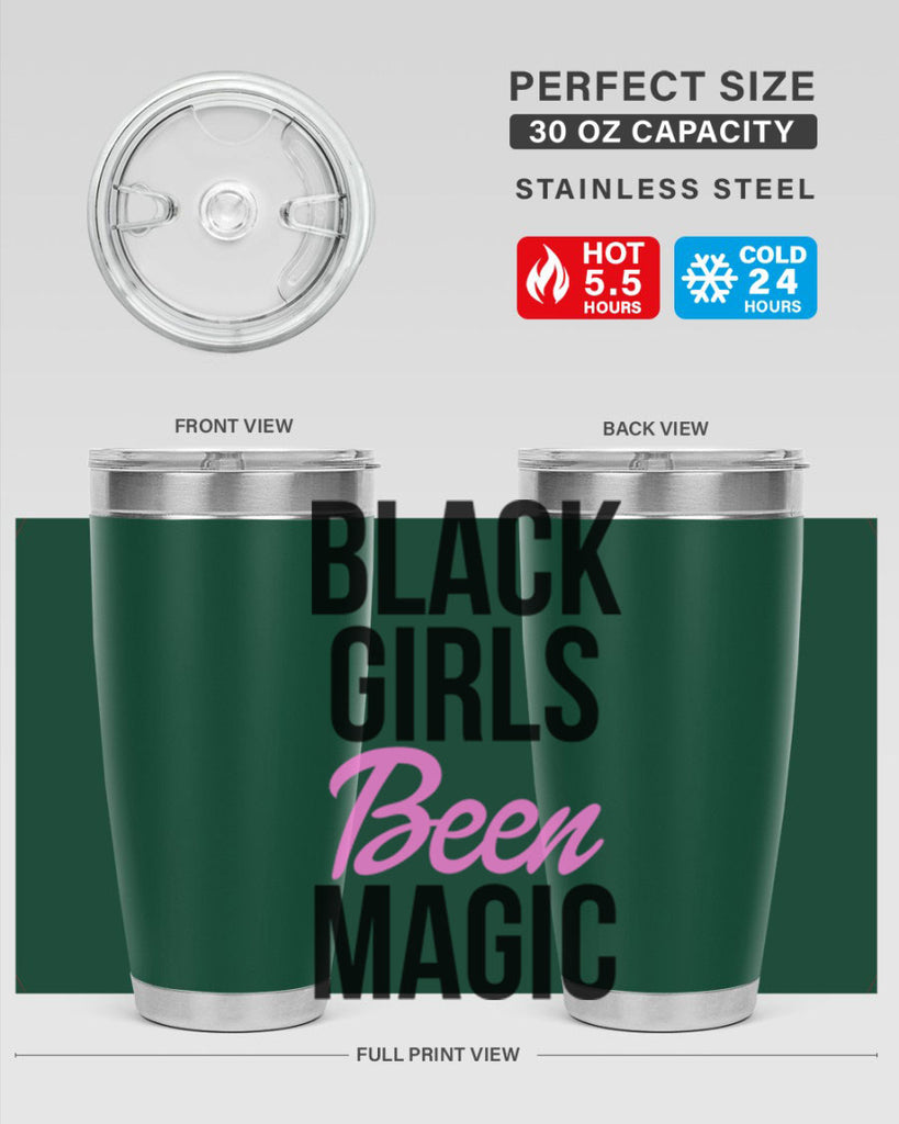 black girls been magic 244#- black words phrases- Cotton Tank