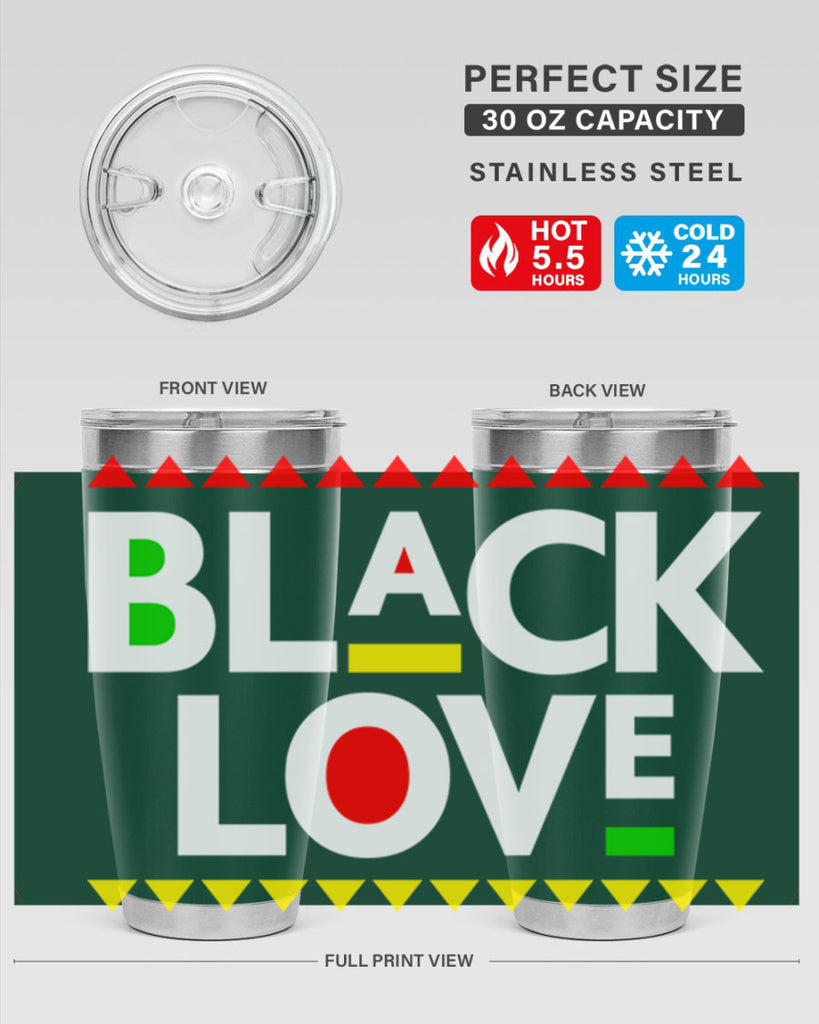 black love 228#- black words phrases- Cotton Tank