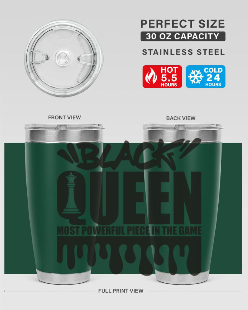 black queen 213#- black words phrases- Cotton Tank