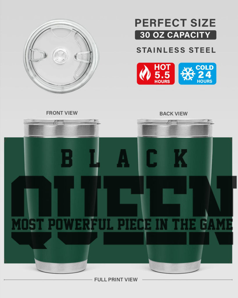 black queen 223#- black words phrases- Cotton Tank