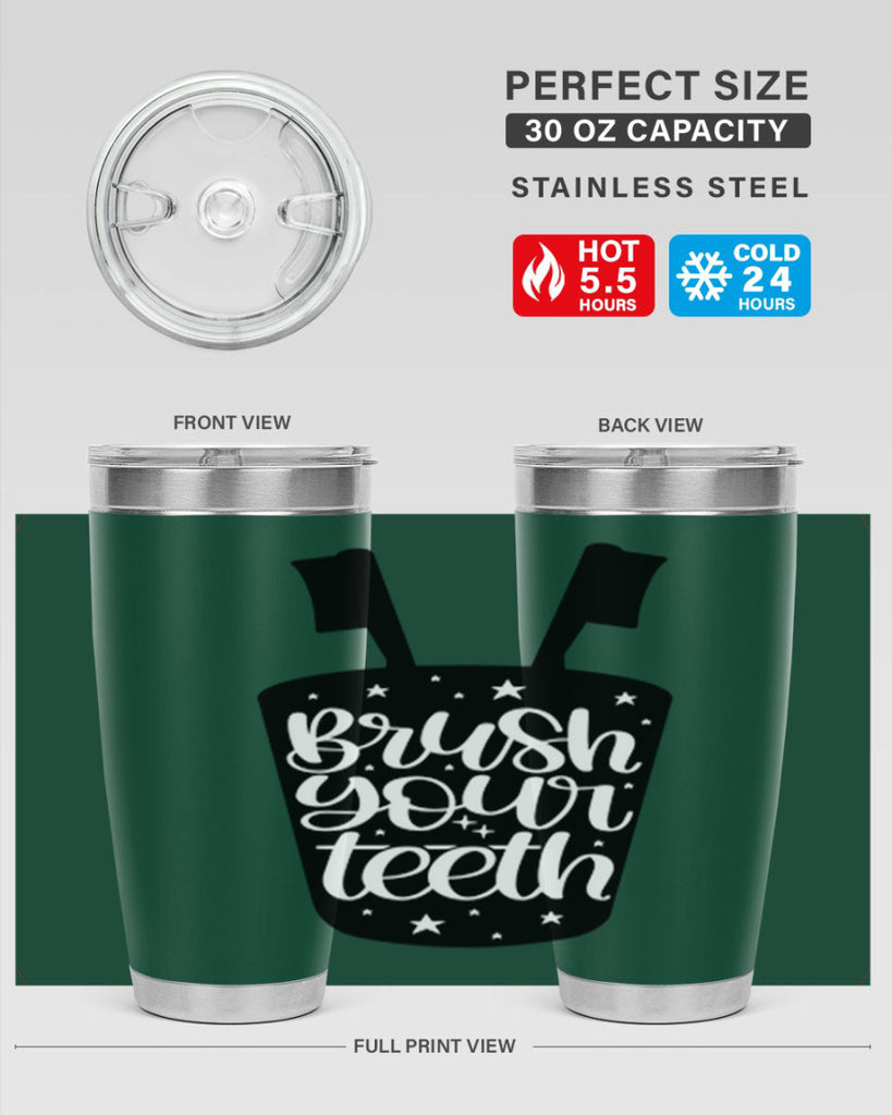 brush your teeth 45#- bathroom- Tumbler