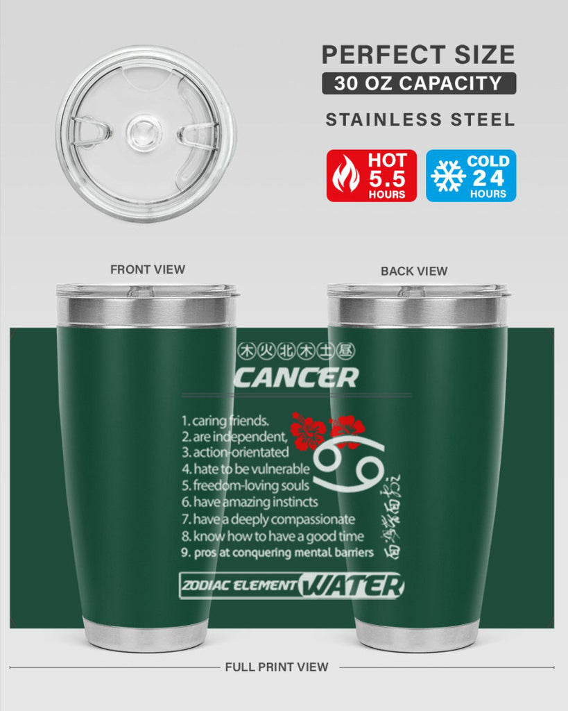 cancer 175#- zodiac- Tumbler