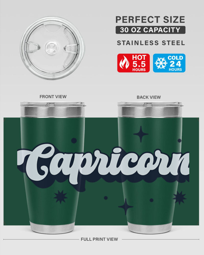 capricorn 205#- zodiac- Tumbler