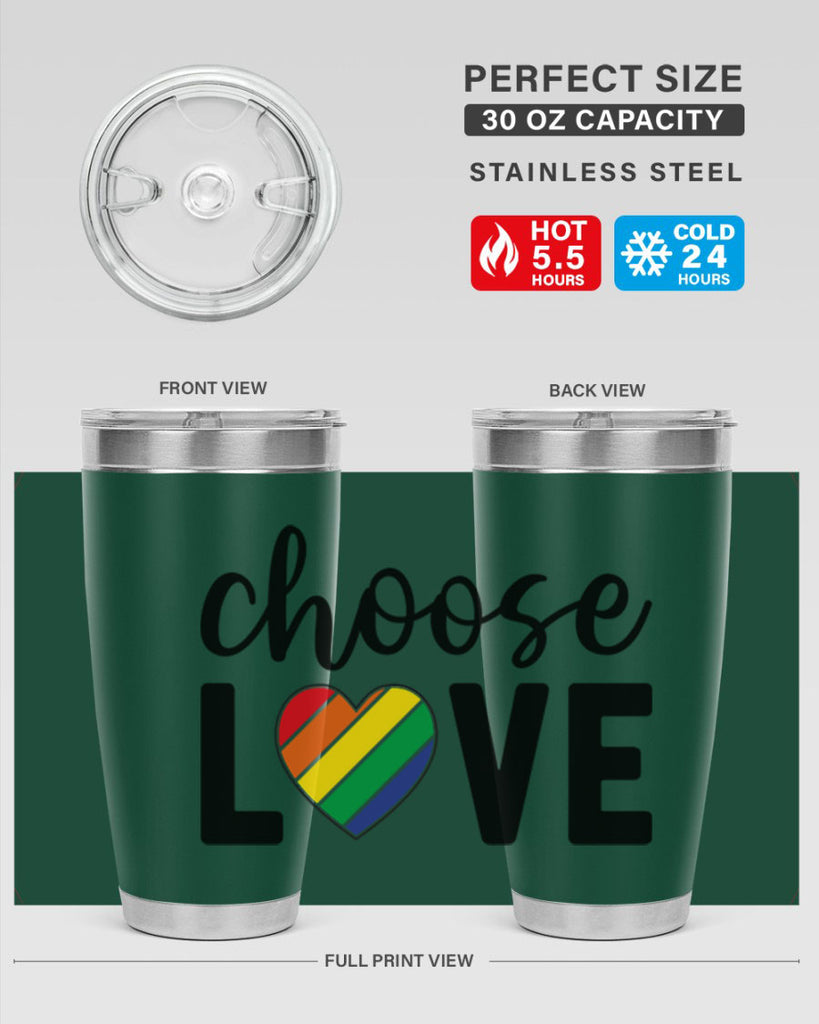 chooselove 150#- lgbt- Tumbler