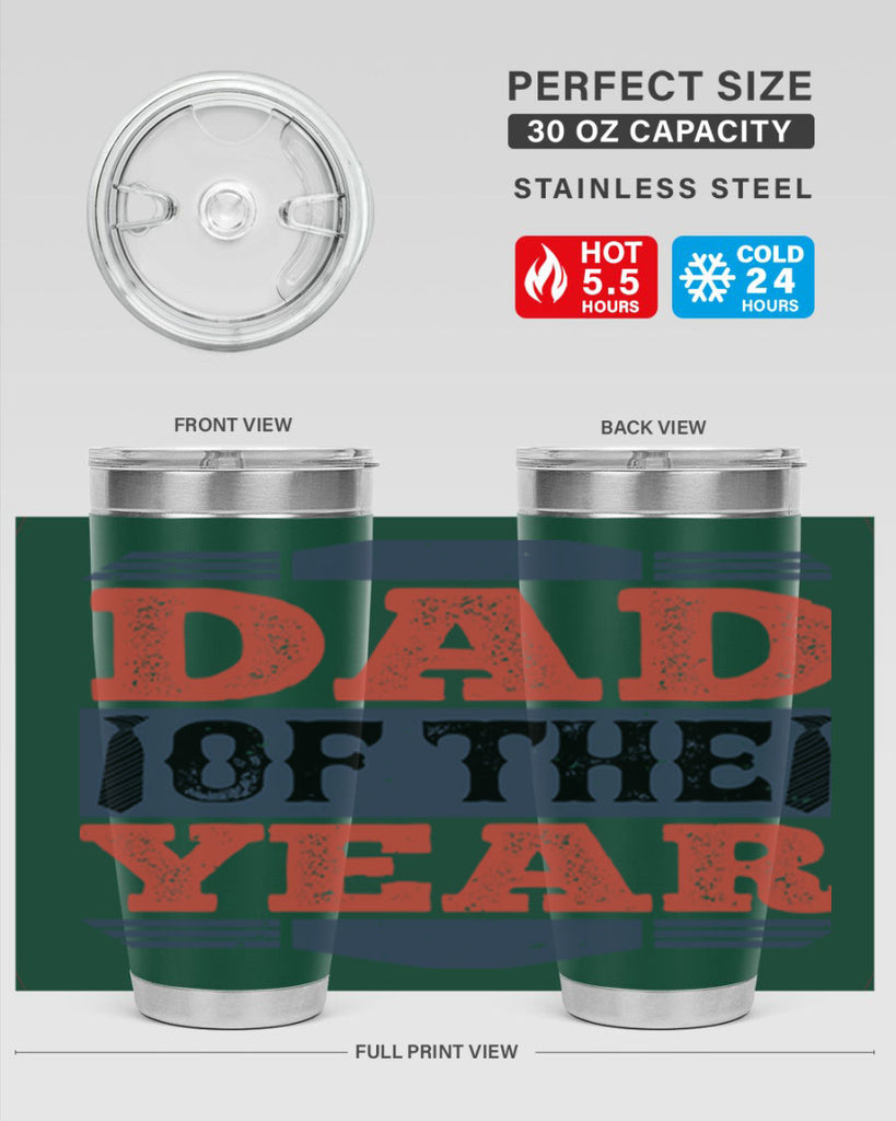 dad of the year 266#- fathers day- Tumbler