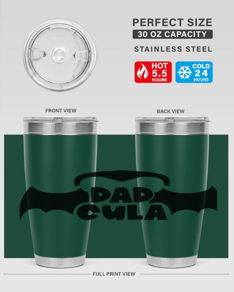 dadcula 80#- halloween- Tumbler