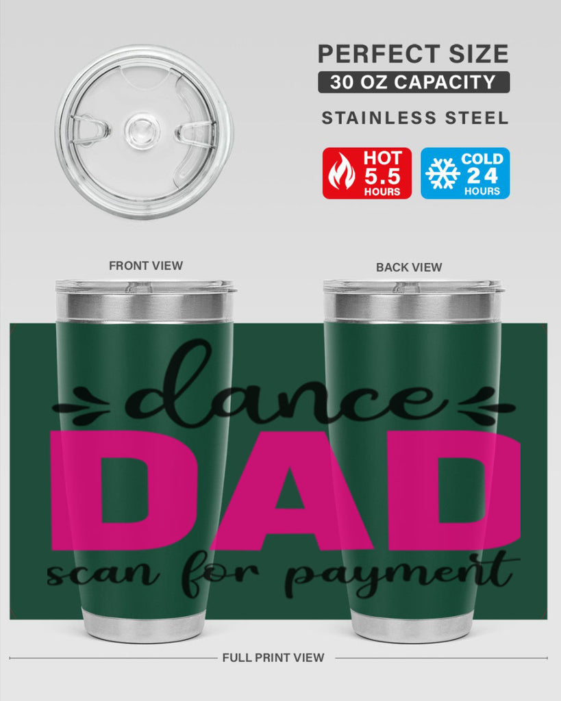 dance dad scan for payment 22#- ballet- Tumbler