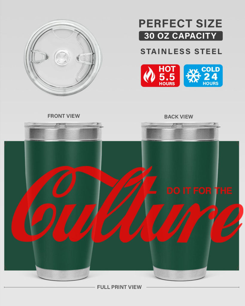 do it for the culture 171#- black words phrases- Cotton Tank