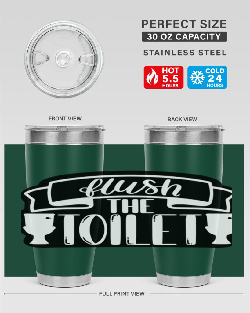 flush the toilet 40#- bathroom- Tumbler
