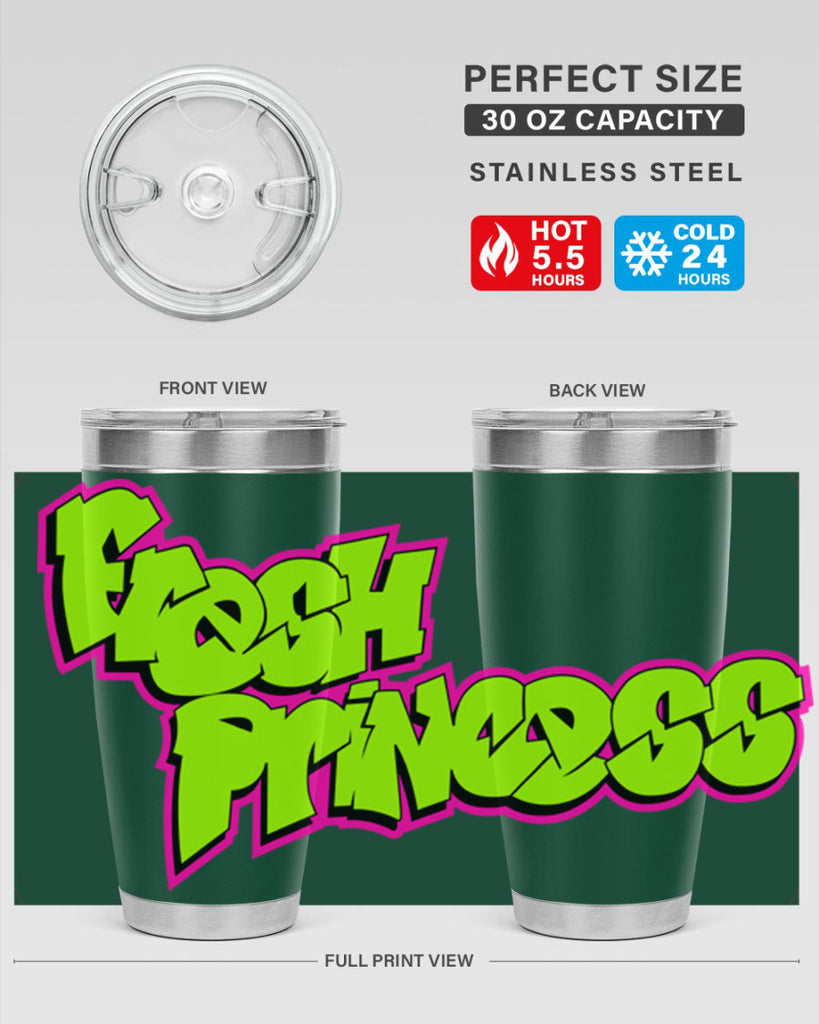 fresh princess 145#- black words phrases- Cotton Tank