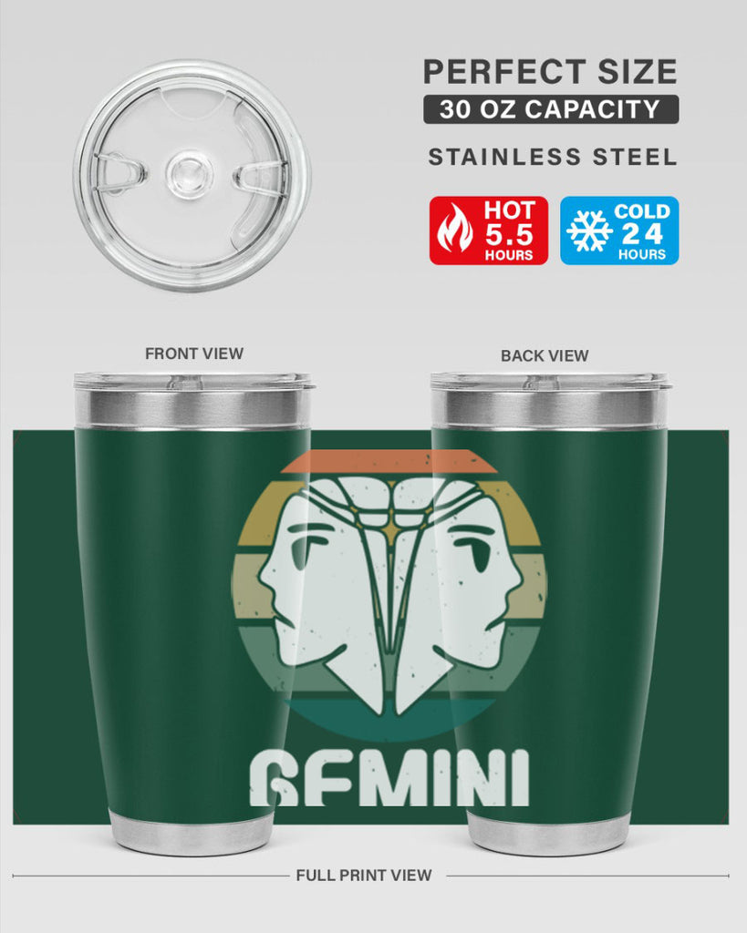 gemini 236#- zodiac- Tumbler