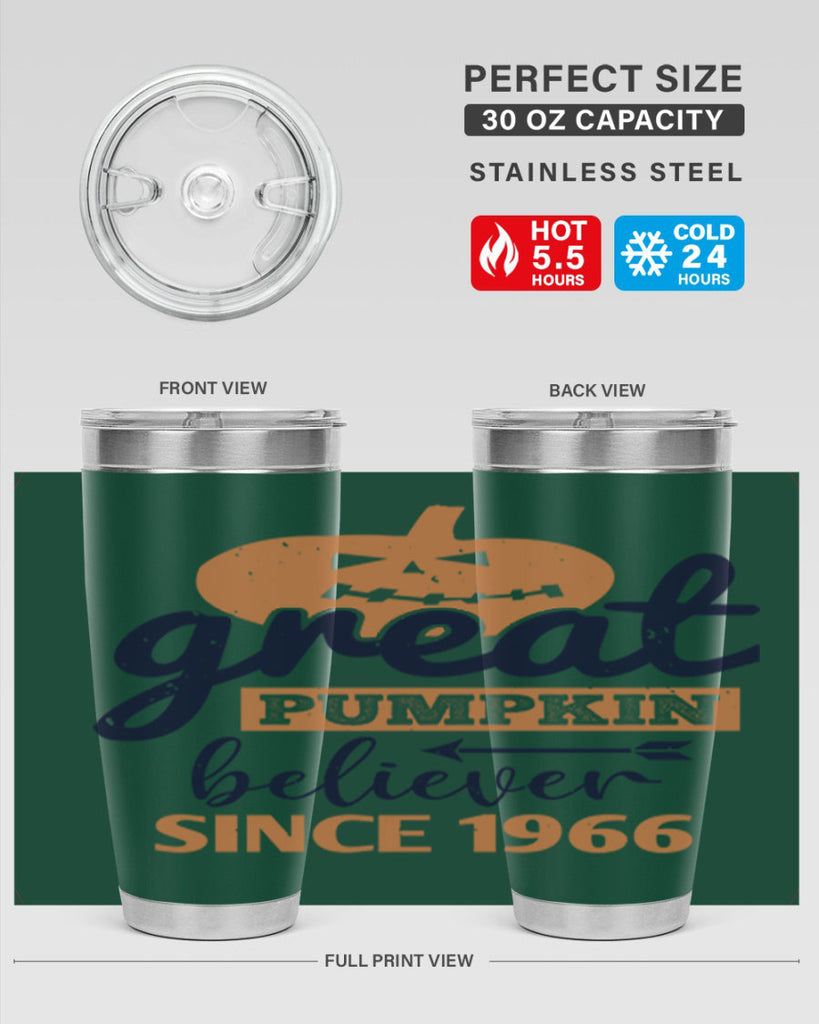 great pumpkin believer since 114#- halloween- Tumbler
