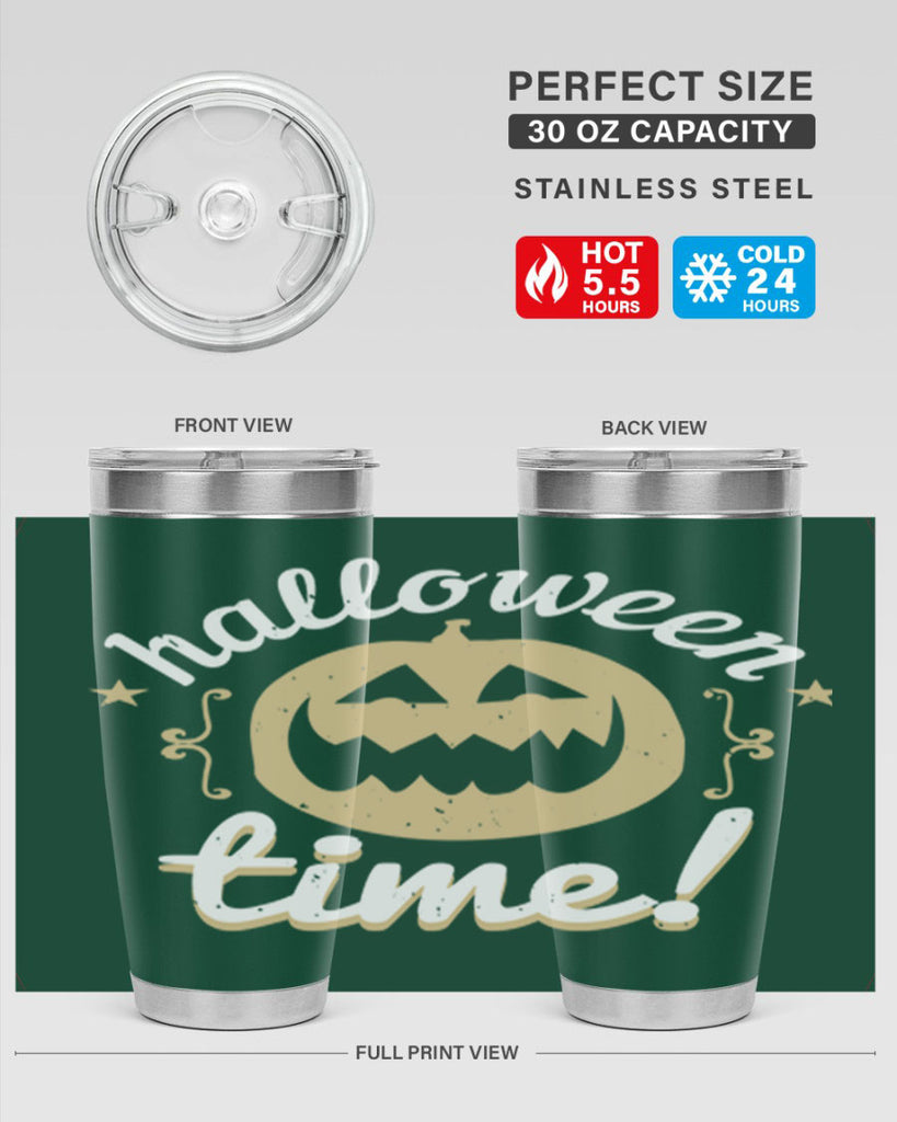 halloween time 157#- halloween- Tumbler