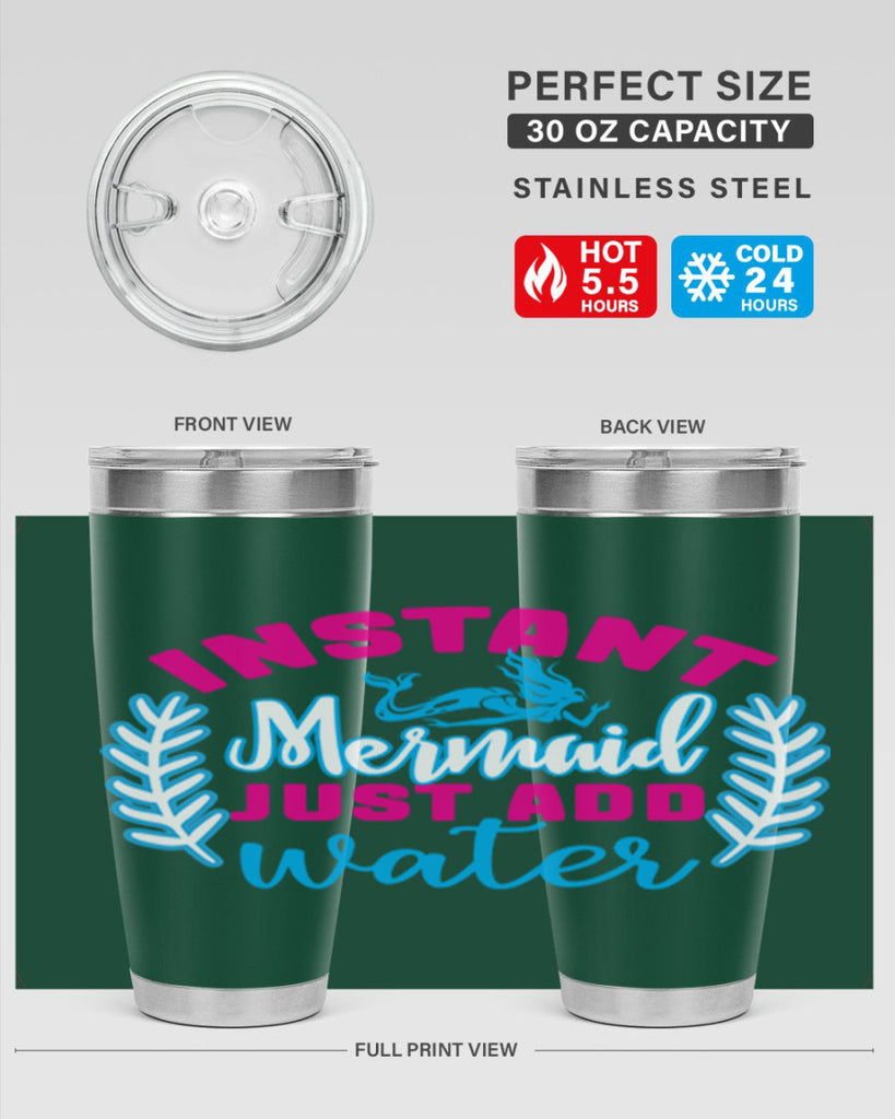 instant mermaid just add water 272#- mermaid- Tumbler