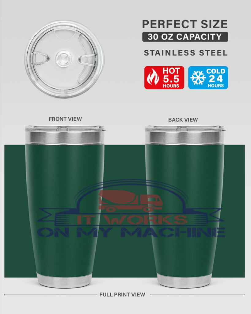it work on my machine Style 49#- engineer- tumbler