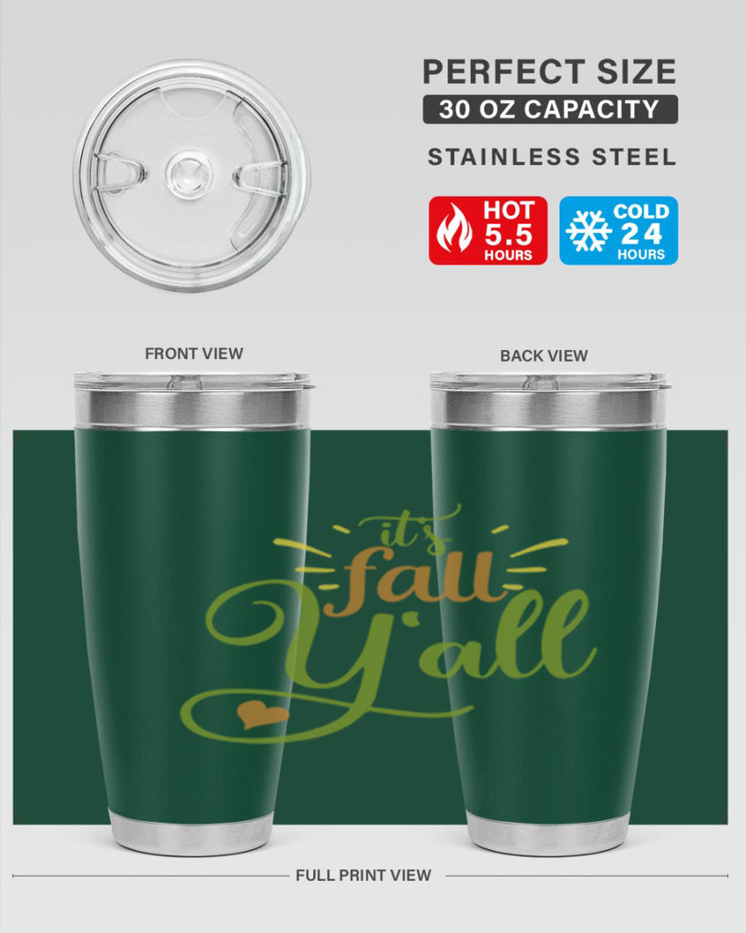 its fall yall 53#- thanksgiving- Tumbler