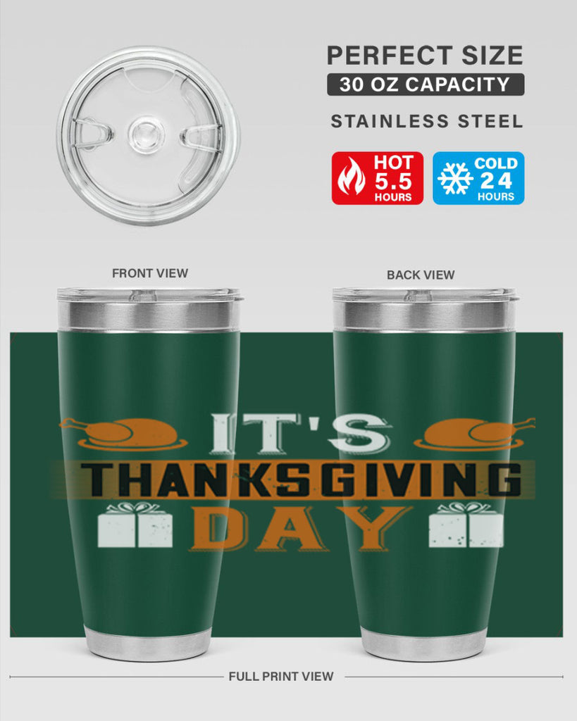 its thanksgiving day 26#- thanksgiving- Tumbler