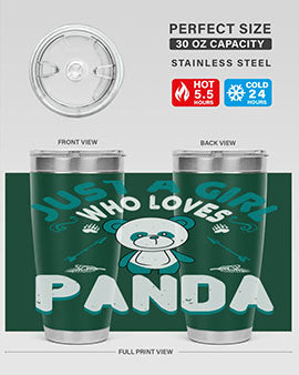 just a girl who loves panda 21#- Bears- Tumbler
