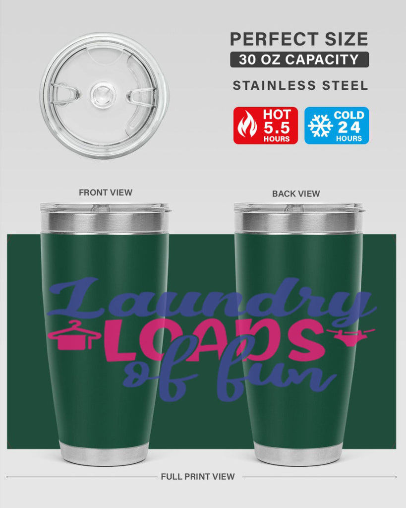 laundry loads of fun 8#- laundry- Tumbler