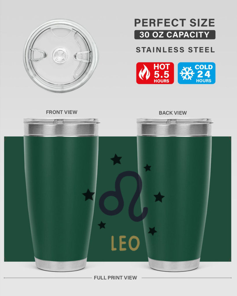 leo 305#- zodiac- Tumbler