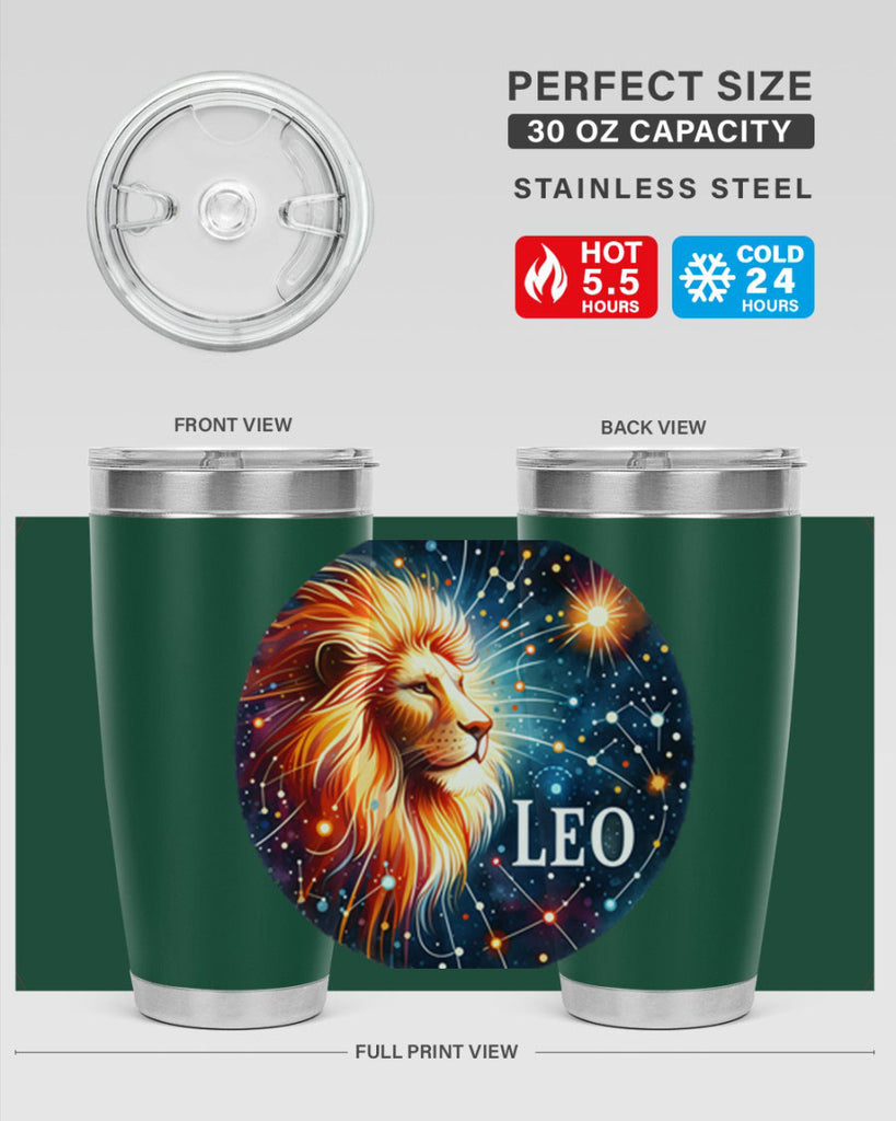 leo 313#- zodiac- Tumbler
