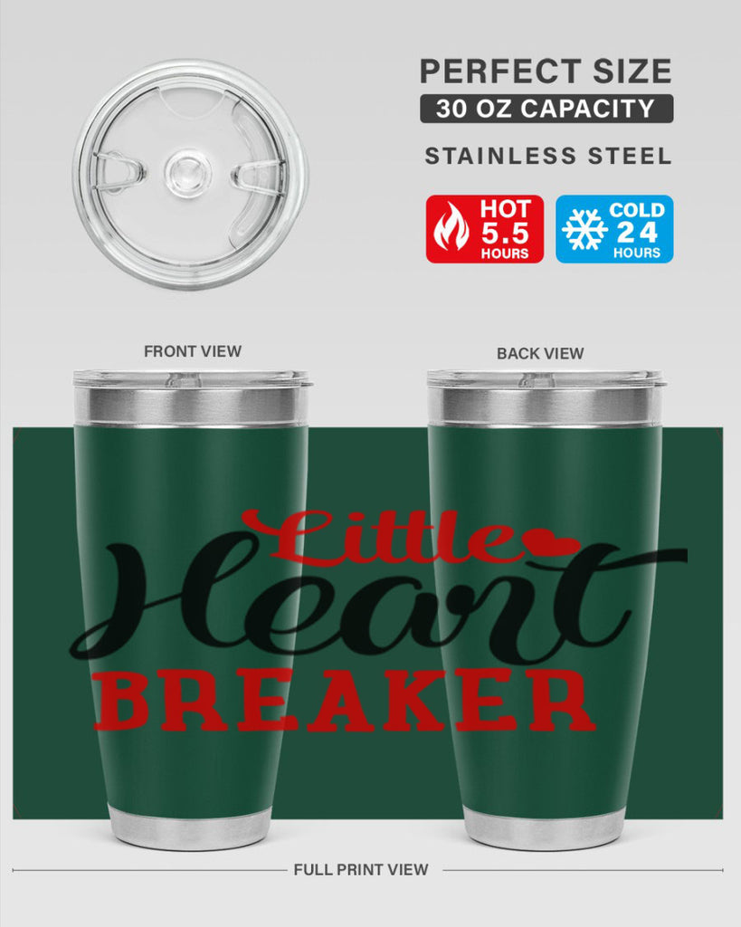 little heart breaker 76#- valentines day- Tumbler