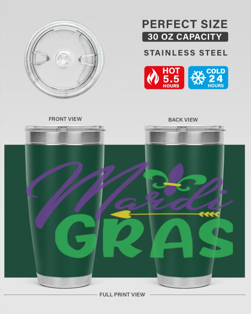 mardi gras 76#- mardi gras- Tumbler