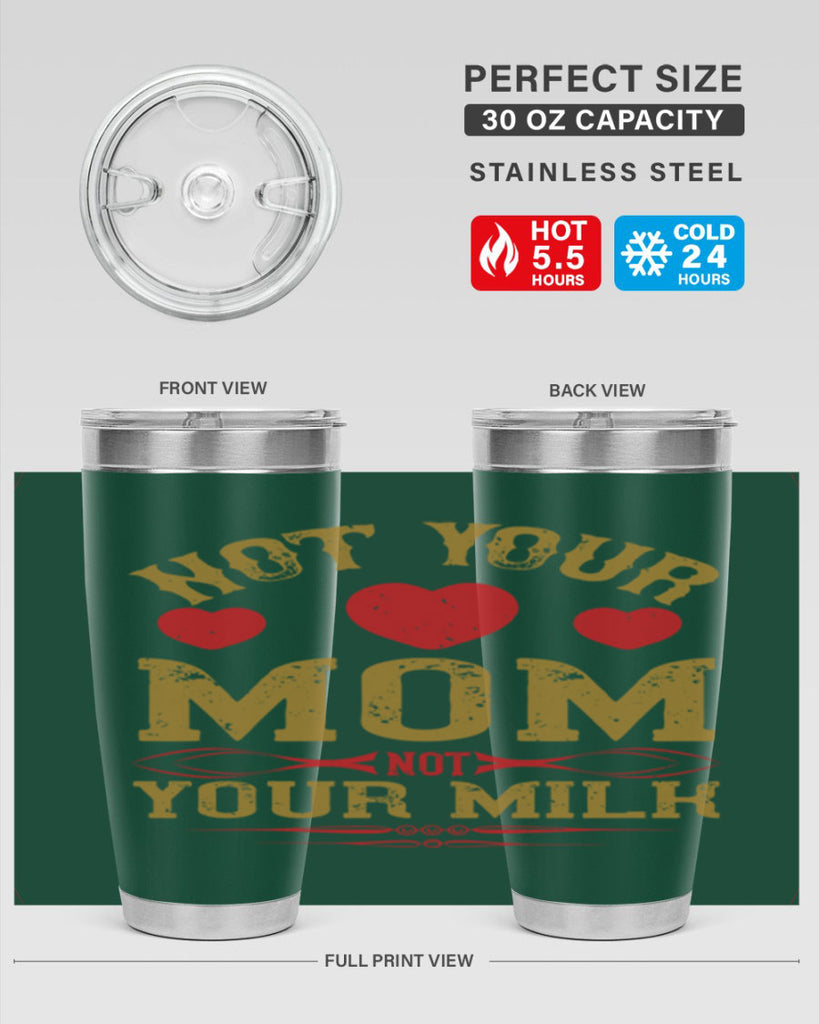 not your mom not your milk 119#- vegan- Tumbler
