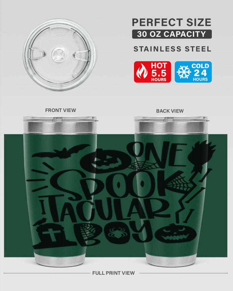 one spooktacular boy 38#- halloween- Tumbler