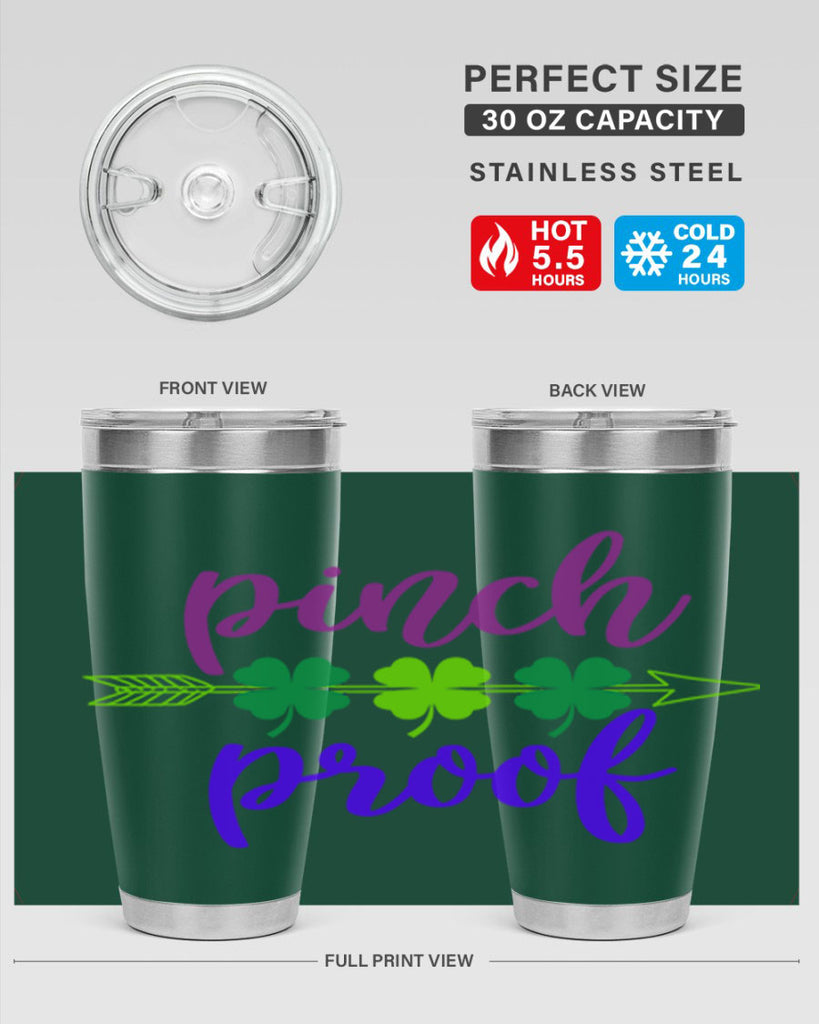 pinch proof 3#- mardi gras- Tumbler