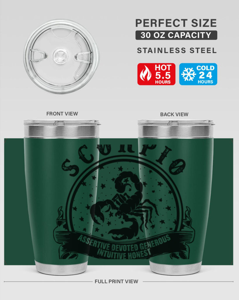 scorpio 29#- zodiac- Tumbler